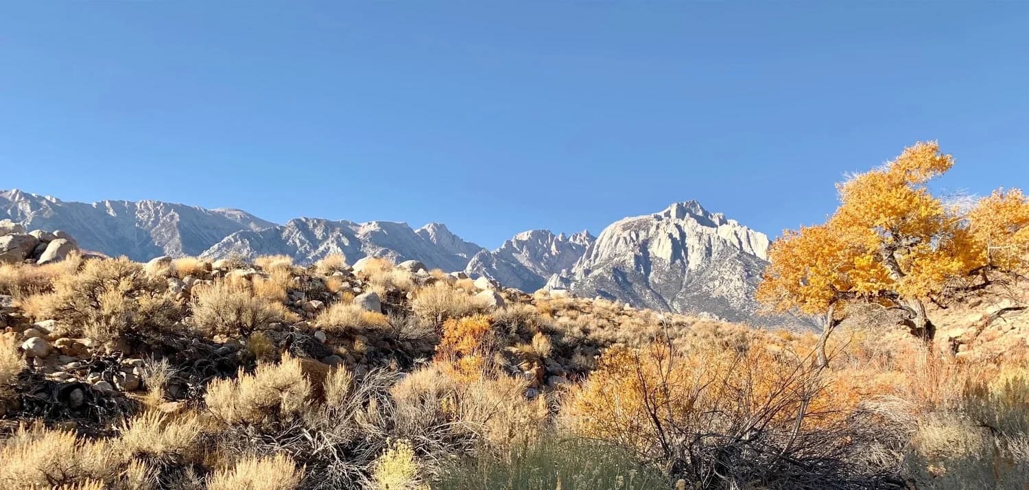 Granite outcrops of the Alabama Hills, California